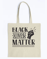 Load image into Gallery viewer, Canvas Tote - Black Lives Matter
