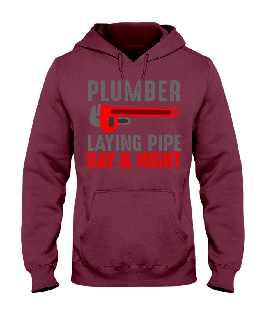 18500 - Plumber, laying pipe day and night