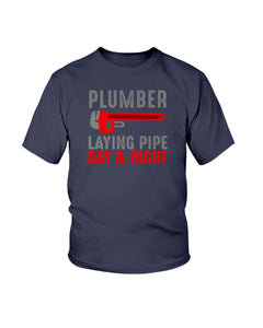 2000b - Plumber, laying pipe day and night