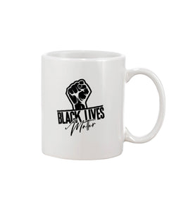 15oz Mug - Black lives matter fist