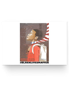 24x16 Poster - BLM young man
