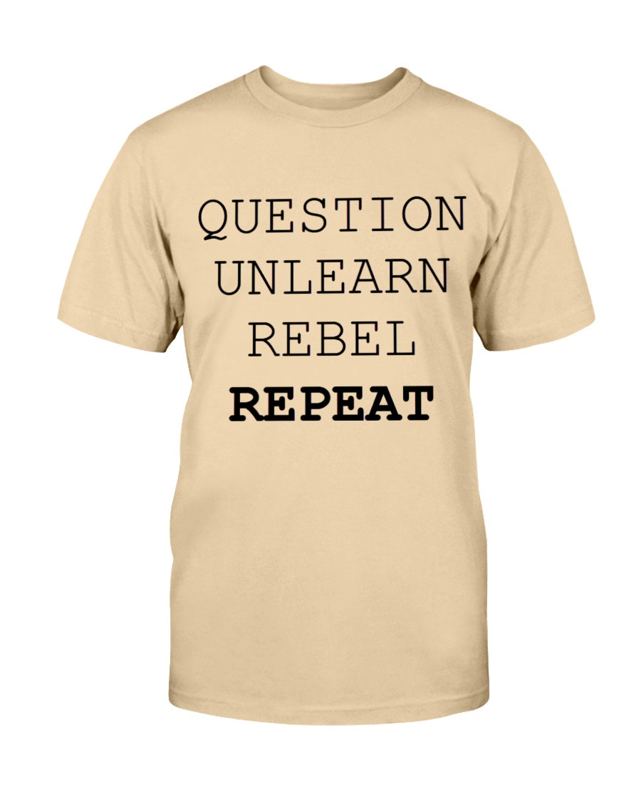 3001c - Question, unlearn, rebel, repeat