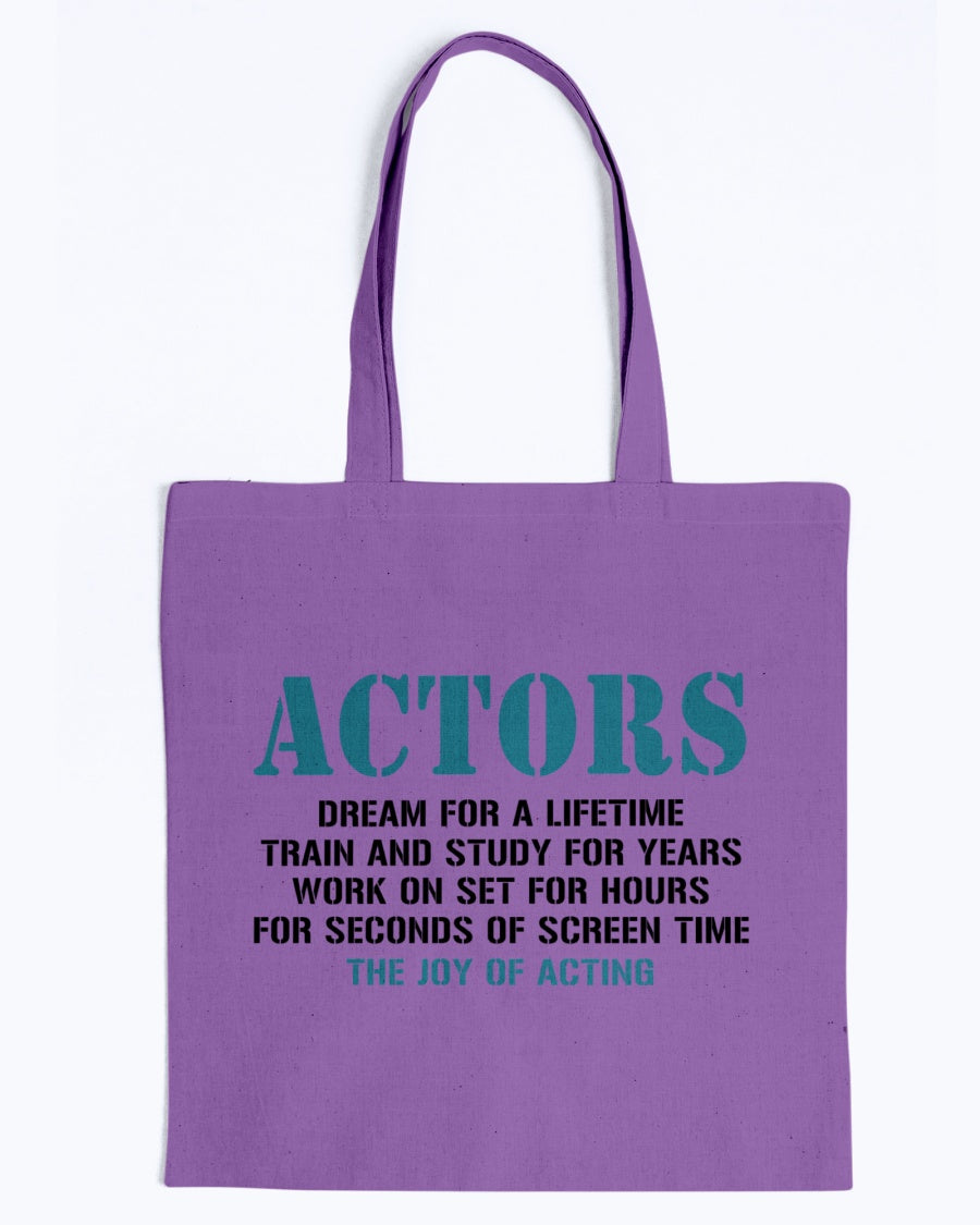 Tote - Actor's dream for a lifetime, train and study for years, we're going to sit for hours, 4 seconds of screen time: the joy of acting