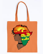 Load image into Gallery viewer, Tote - Africa hair

