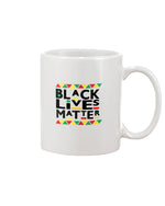 Load image into Gallery viewer, 15oz Mug - Black lives matter fist
