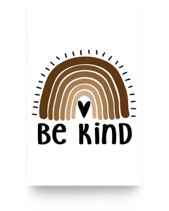 11x17 Poster - Be kind rainbow