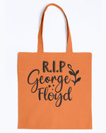 Load image into Gallery viewer, Canvas Tote - R.I.P. George Floyd
