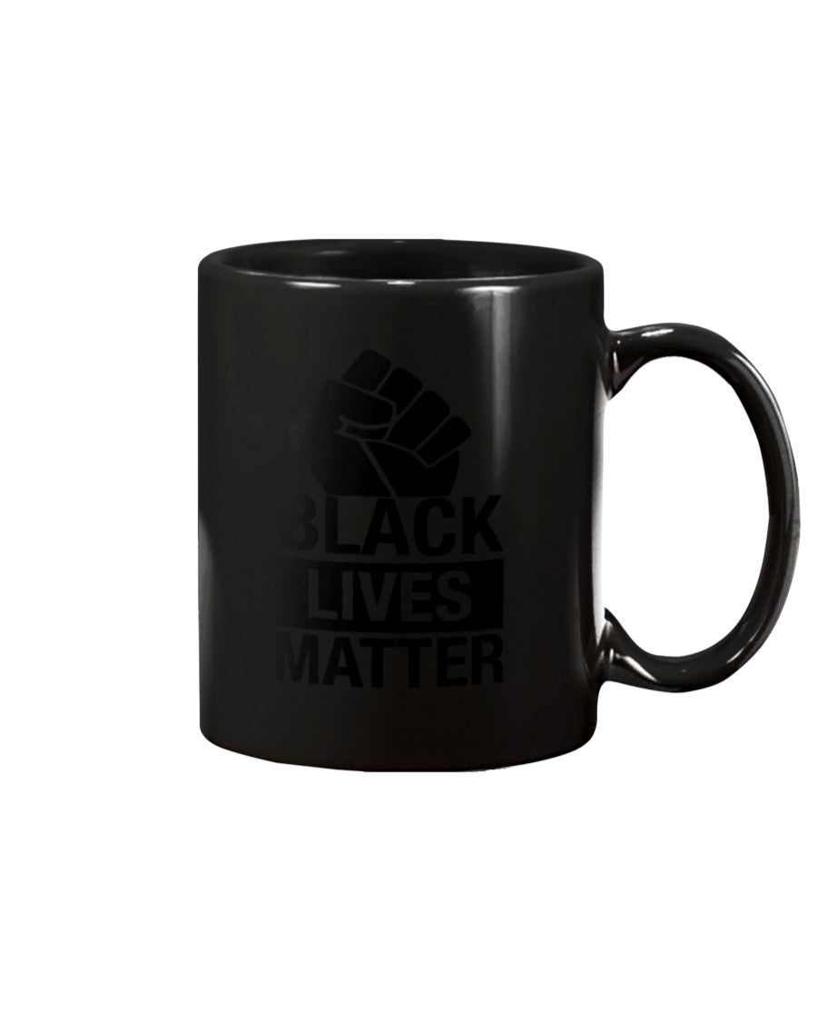 11oz Mug - Black lives matter fist