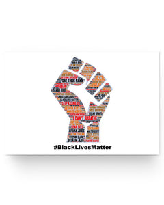 24x16 Poster - #blacklivesmatter