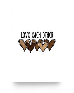 24x36 Poster - Love each other