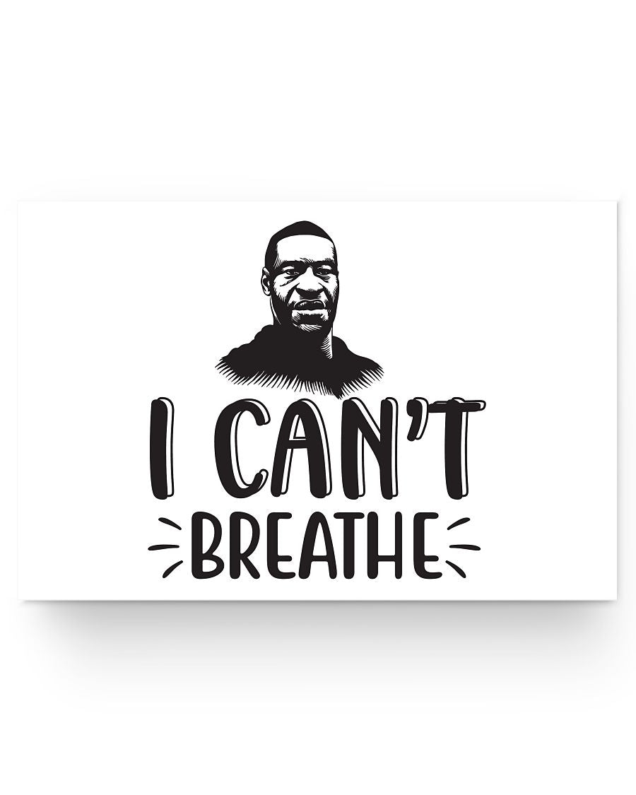 24x16 Poster - I can't breathe