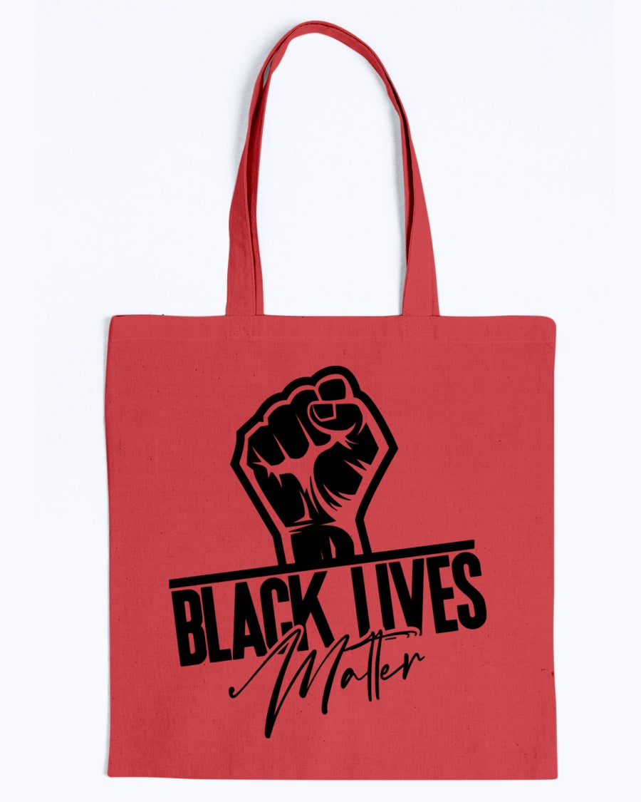 Canvas Tote - Black lives matter fist