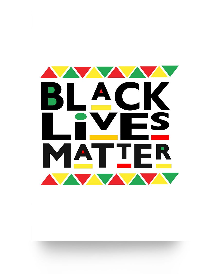 16x24 Poster - Black lives matter fist