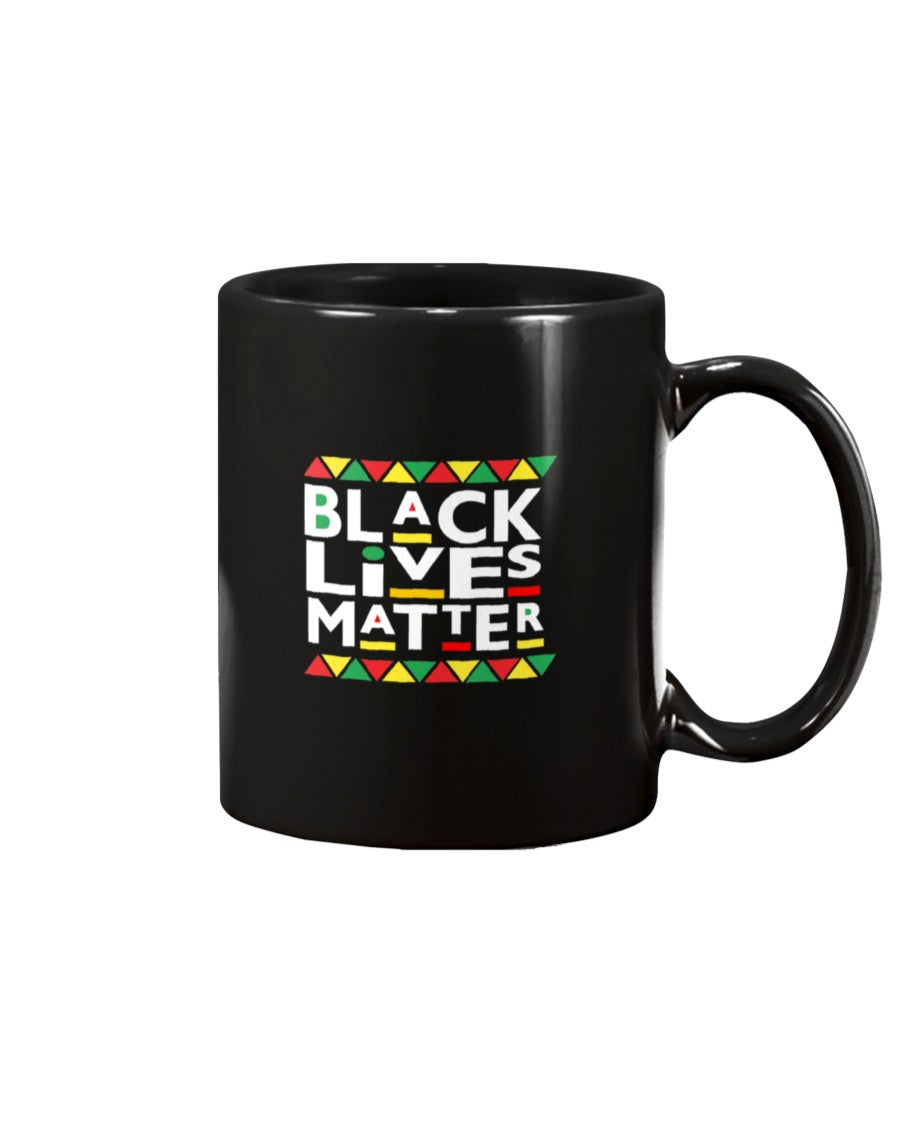 15oz Mug - Black lives matter white