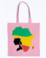 Load image into Gallery viewer, Tote - Africa hair
