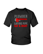 Load image into Gallery viewer, 2000b - Plumber, laying pipe day and night
