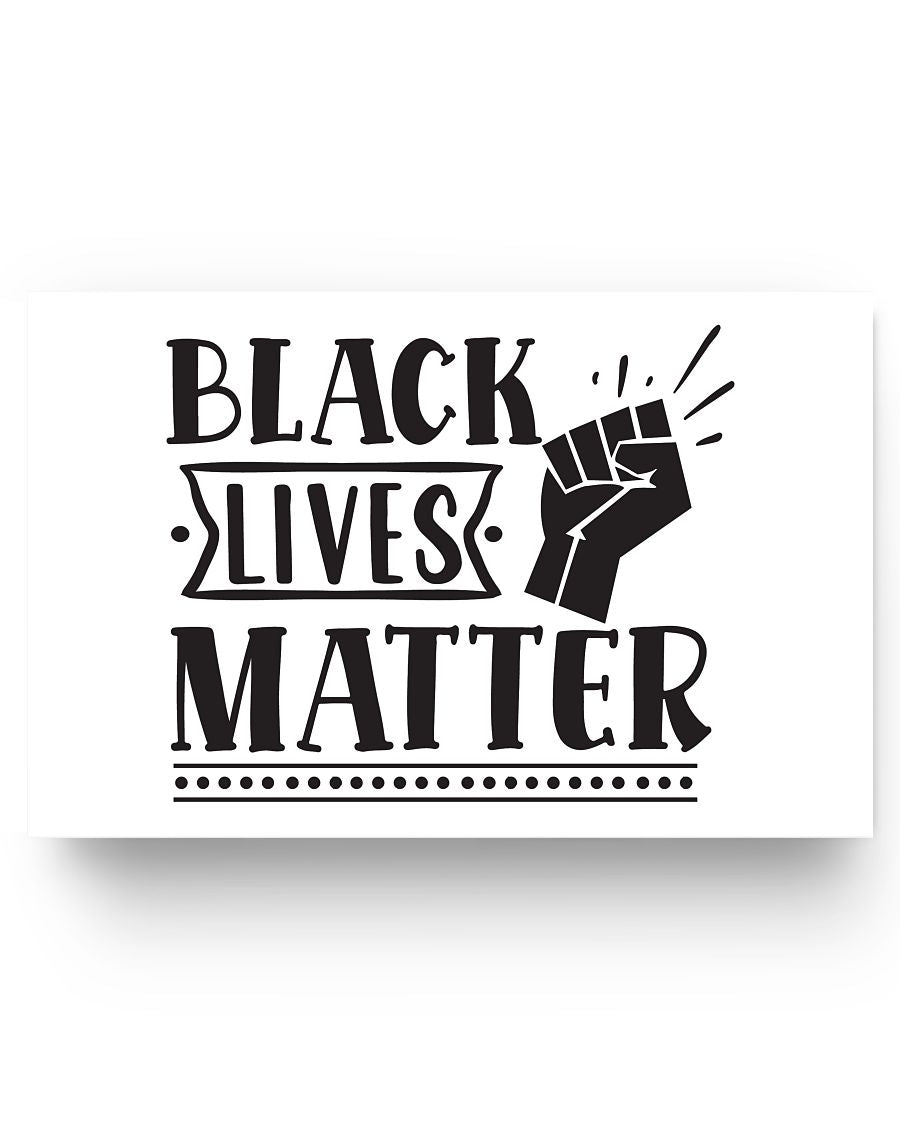 17x11 Poster - Black lives matter