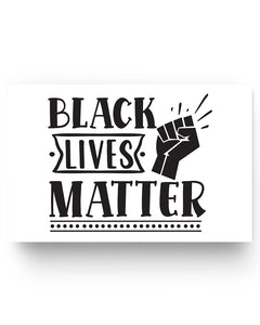 17x11 Poster - Black lives matter